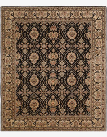 8' 4 x 9' 8 Hand Knotted Ziegler Rug