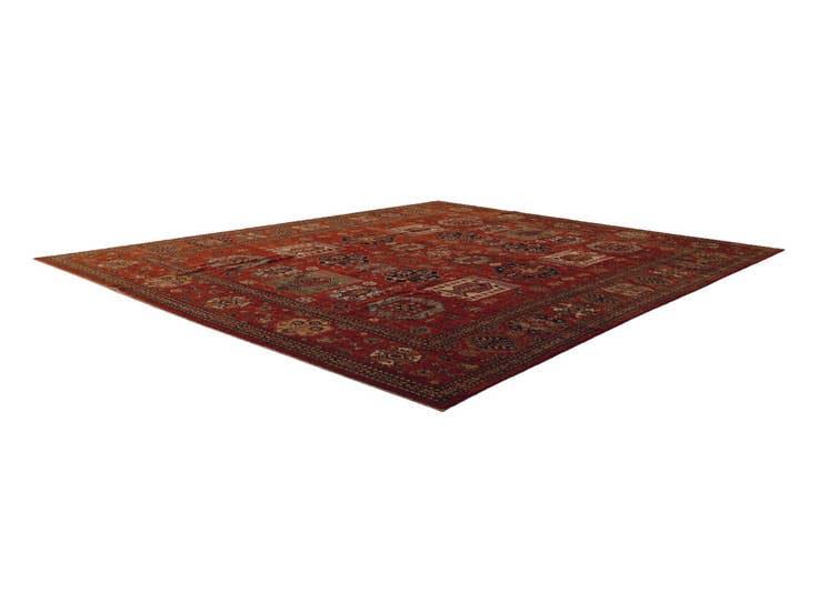 Detail image of 12' 2 x 14' 11 Hand Knotted Ziegler Rug