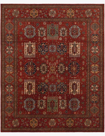 12' 2 x 14' 11 Hand Knotted Ziegler Rug