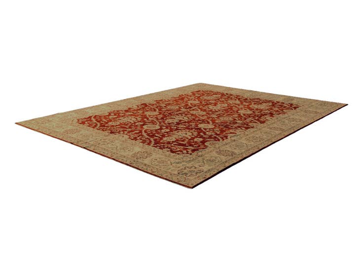 Detail image of 8' 11 x 11' 10 Hand Knotted Ziegler Rug