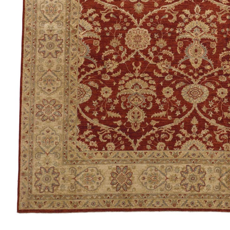 Detail image of 8' 11 x 11' 10 Hand Knotted Ziegler Rug