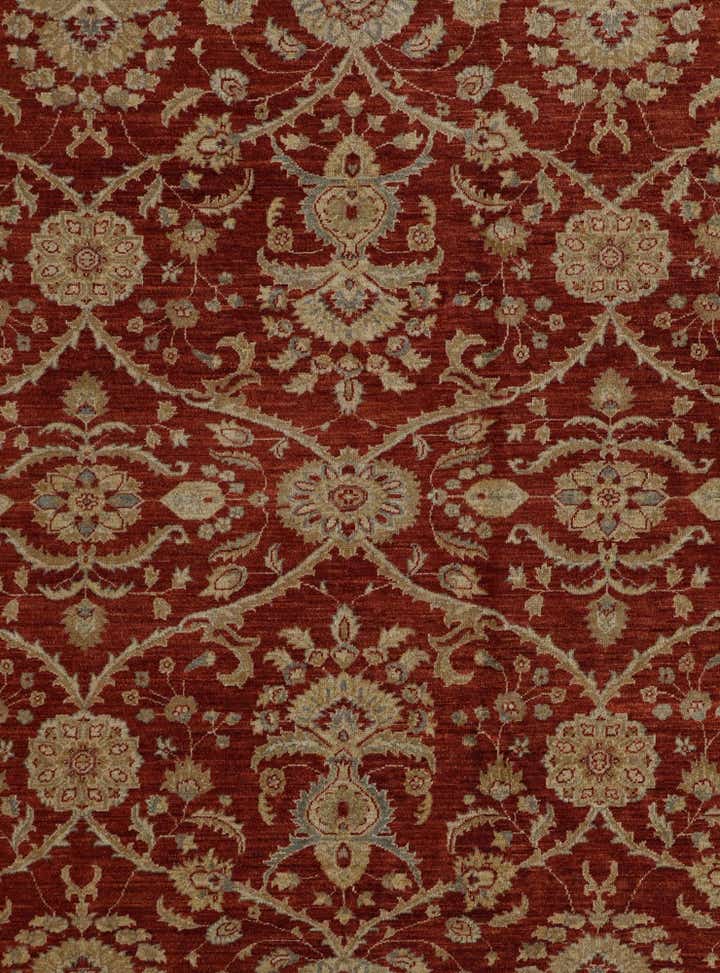 8' 11 x 11' 10 Hand Knotted Ziegler Rug