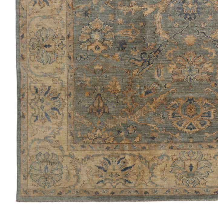 7' 11 x 9' 10 Hand Knotted Ziegler Rug