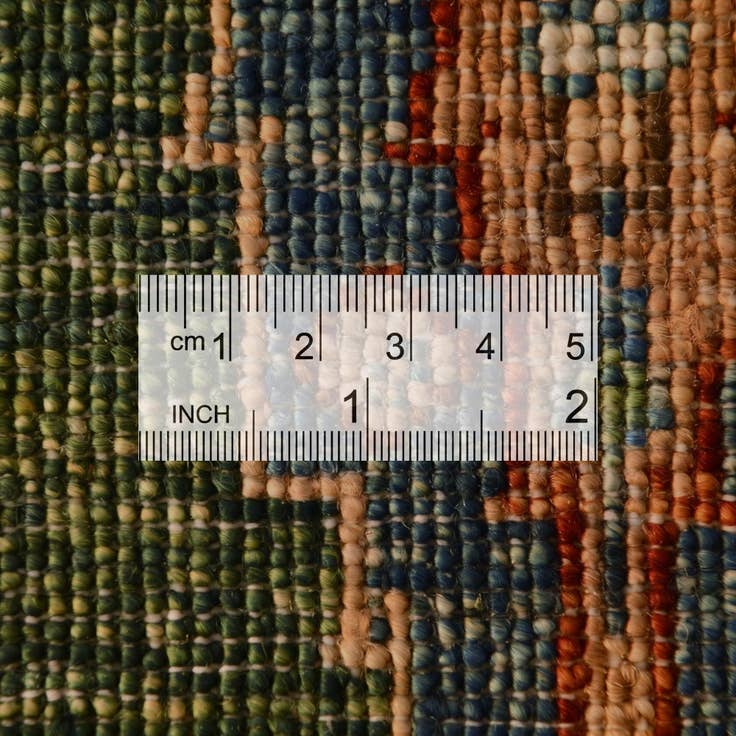 Detail image of 8' 1 x 9' 9 Hand Knotted Ziegler Rug