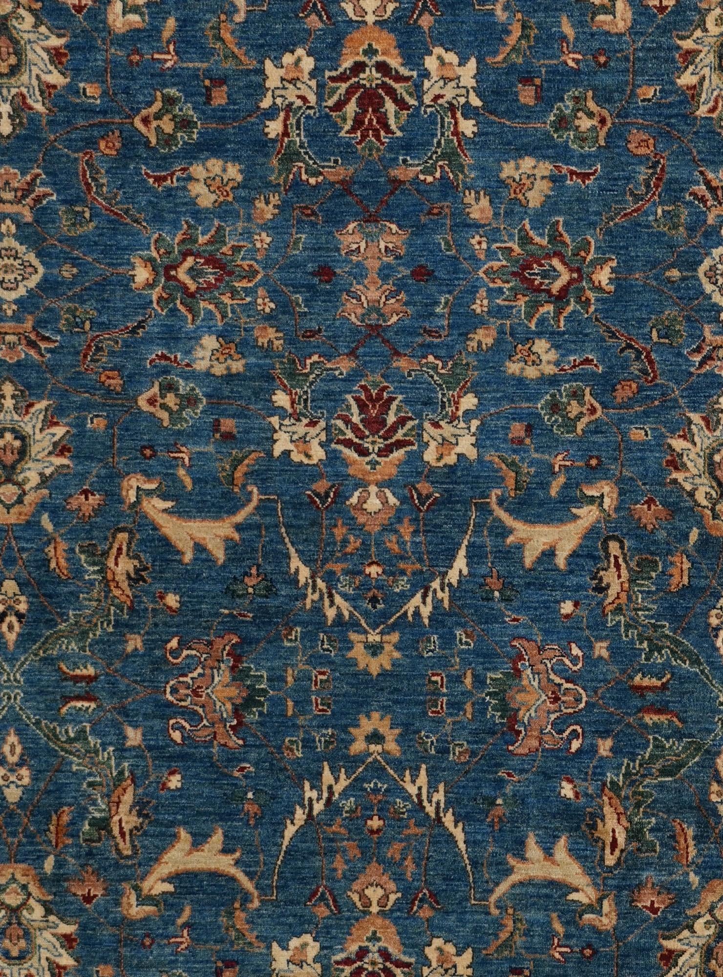 8' 1 x 9' 9 Hand Knotted Ziegler Rug