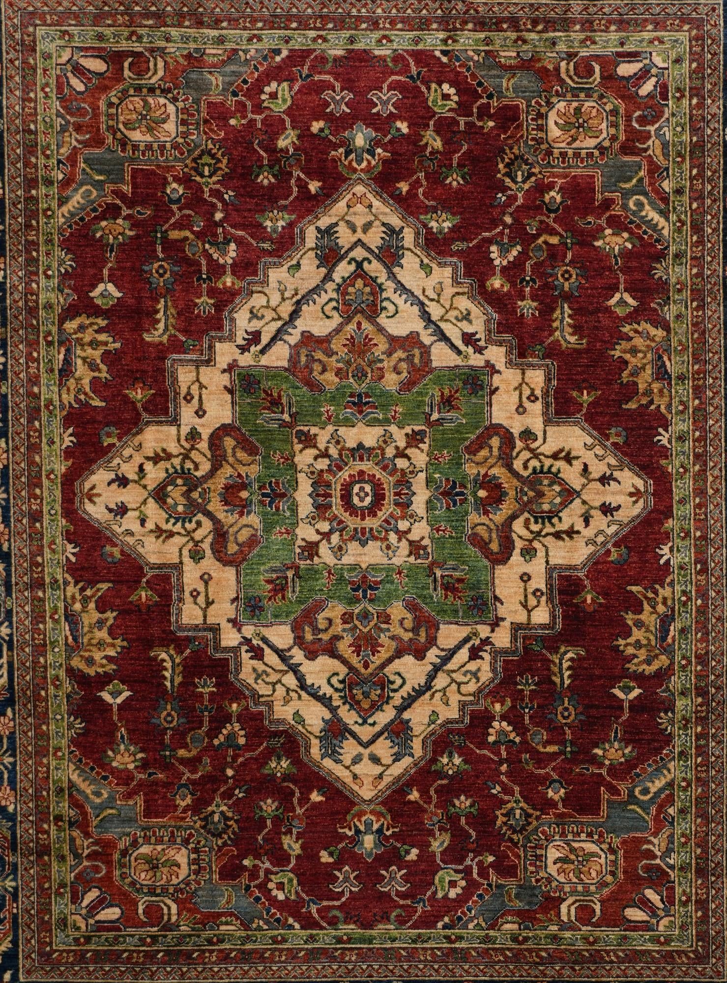 8' 2 x 10' 2 Hand Knotted Ziegler Rug