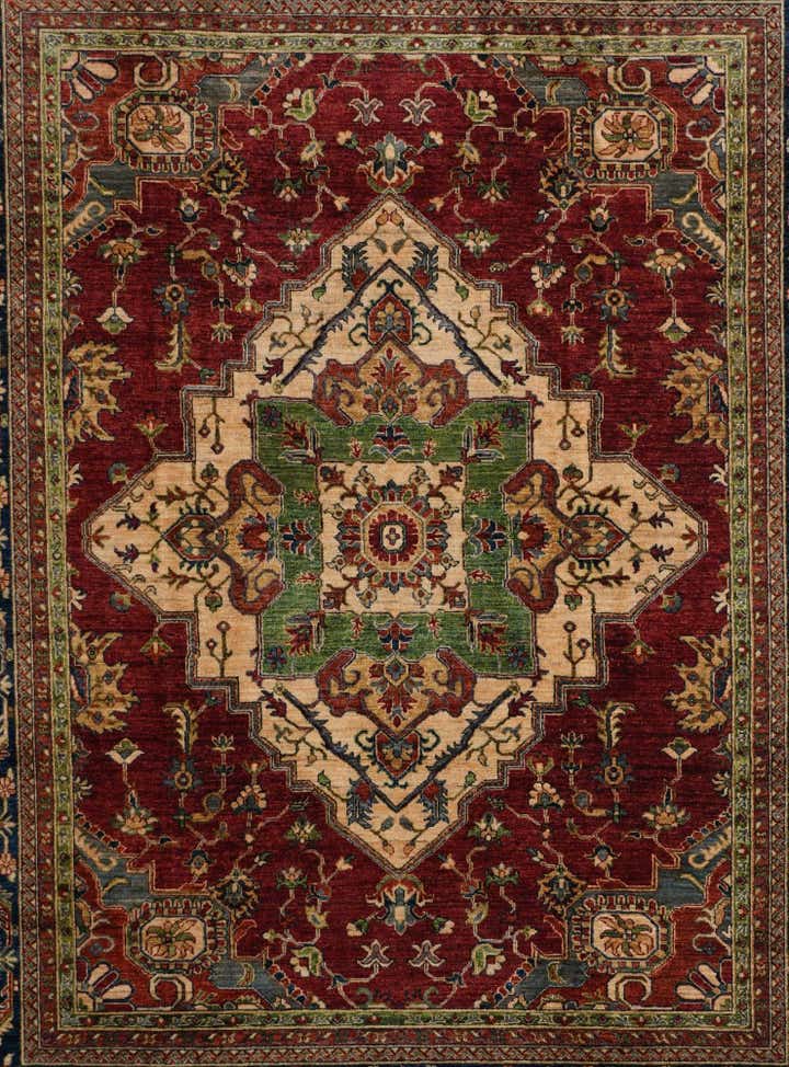 8' 2 x 10' 2 Hand Knotted Ziegler Rug