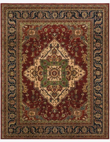 8' 2 x 10' 2 Hand Knotted Ziegler Rug