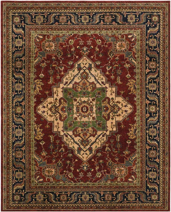 8' 2 x 10' 2 Hand Knotted Ziegler Rug