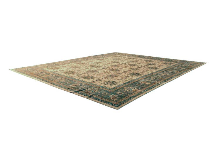 Detail image of 12' 4 x 14' 10 Hand Knotted Ziegler Rug