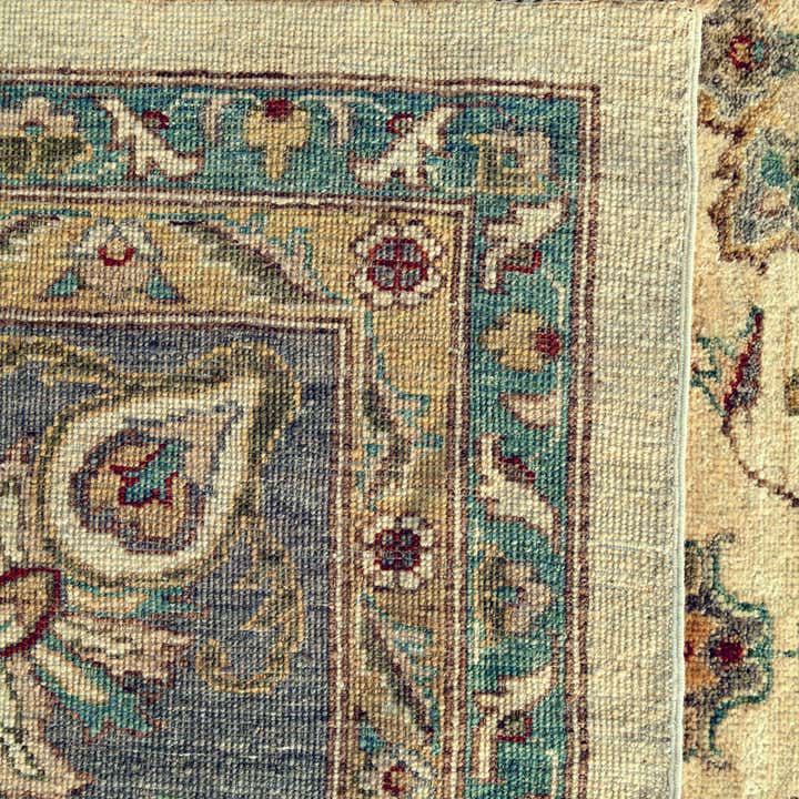 12' 4 x 14' 10 Hand Knotted Ziegler Rug