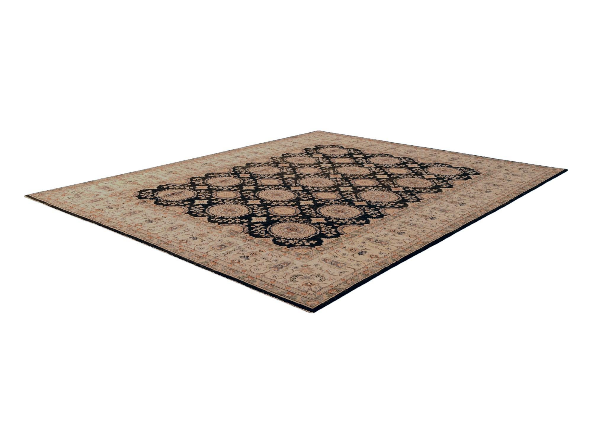 8' x 9' 10 Hand Knotted Ziegler Rug
