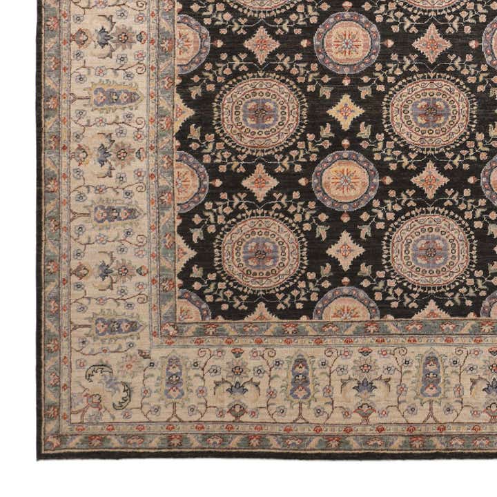 8' x 9' 10 Hand Knotted Ziegler Rug