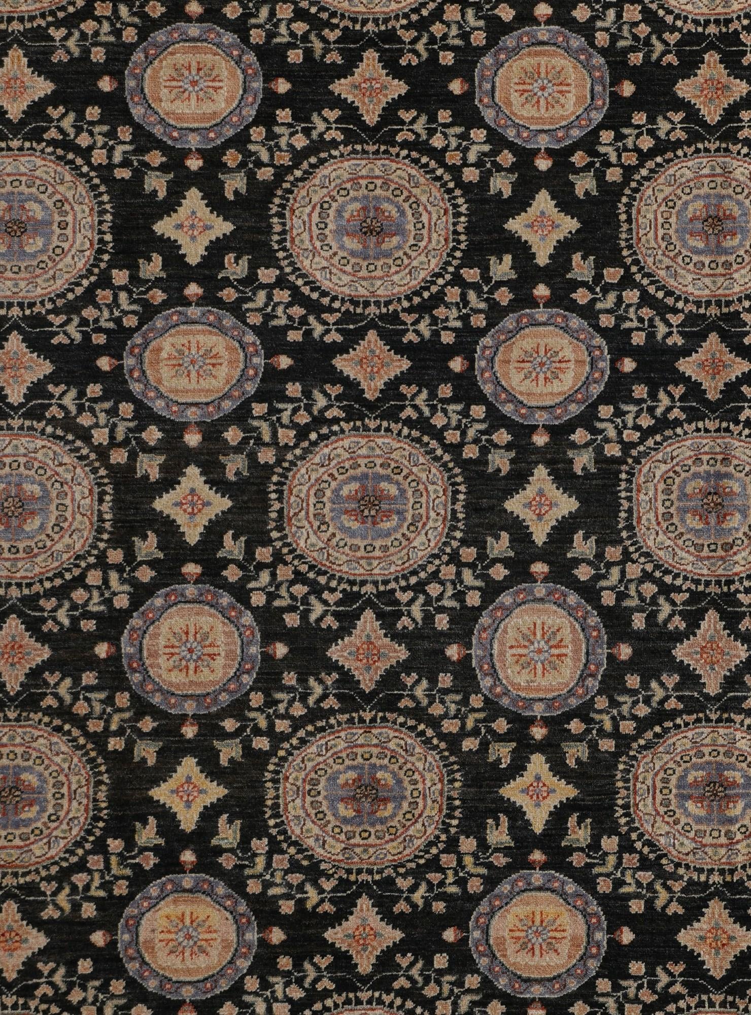 8' x 9' 10 Hand Knotted Ziegler Rug
