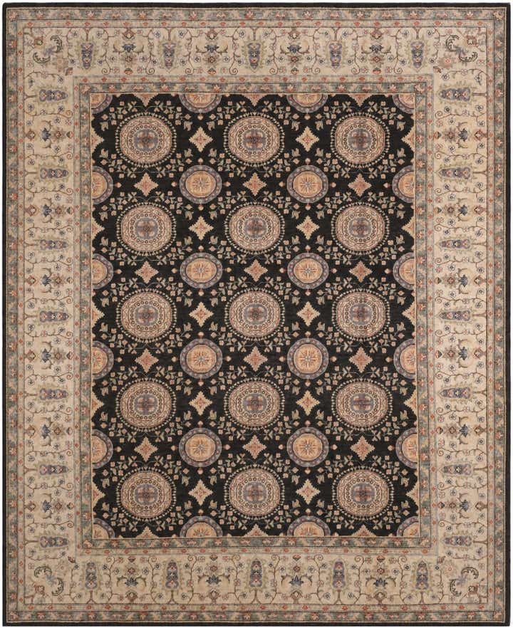 8' x 9' 10 Hand Knotted Ziegler Rug