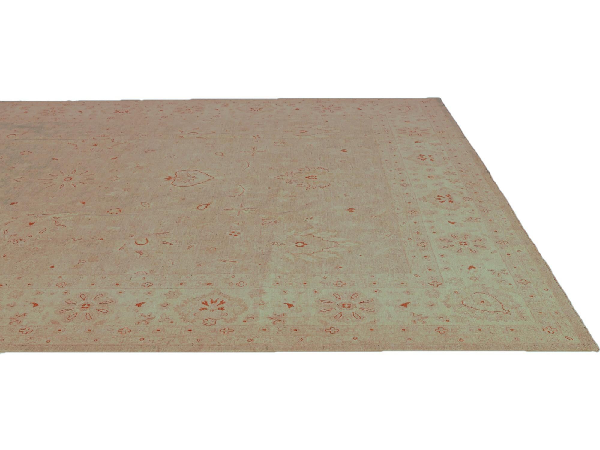 10' 1 x 13' 9 Hand Knotted Ziegler Rug
