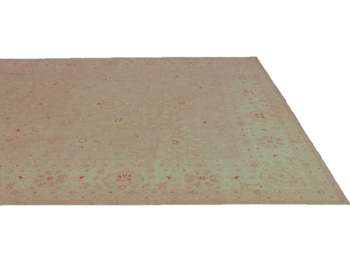 10' 1 x 13' 9 Hand Knotted Ziegler Rug