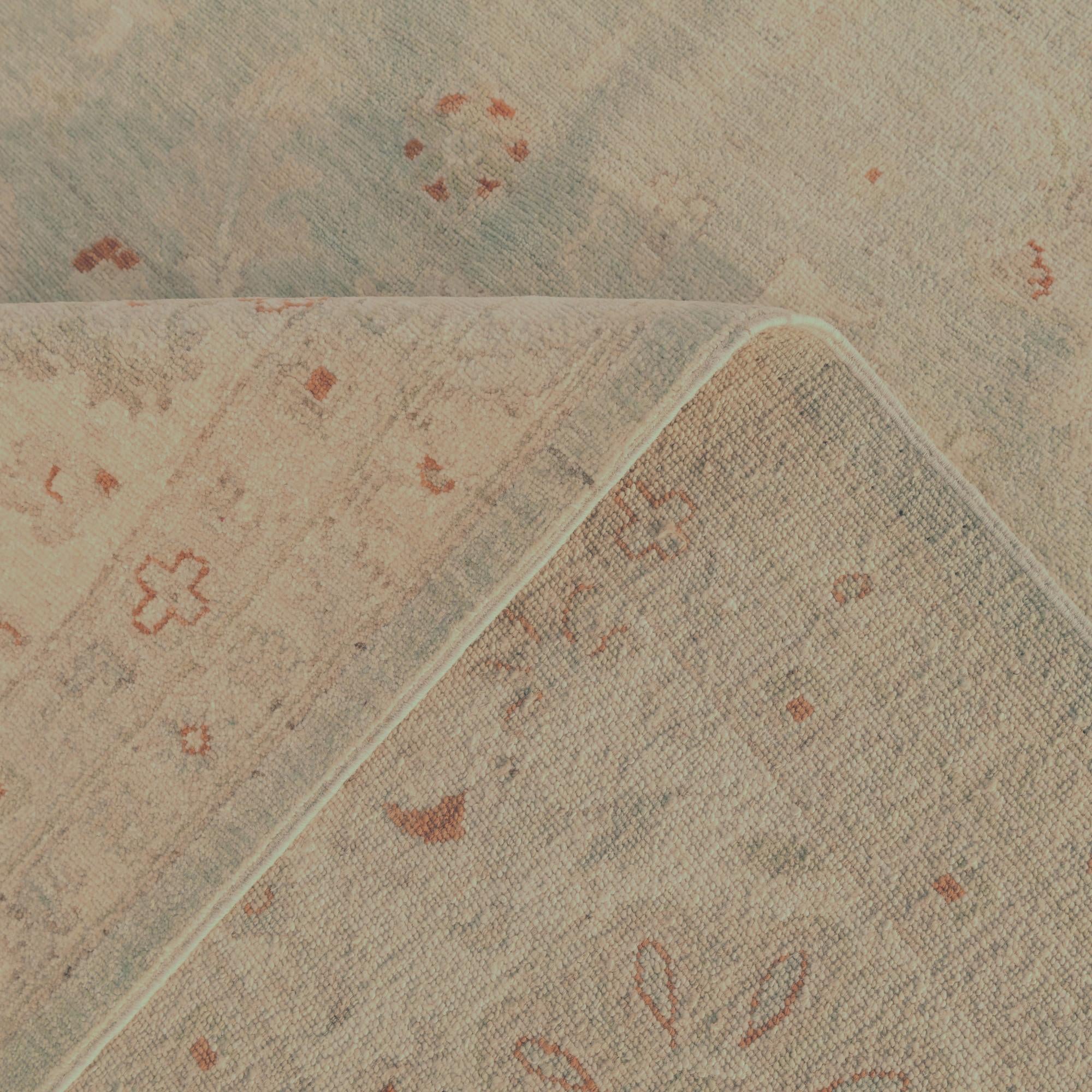 10' 1 x 13' 9 Hand Knotted Ziegler Rug