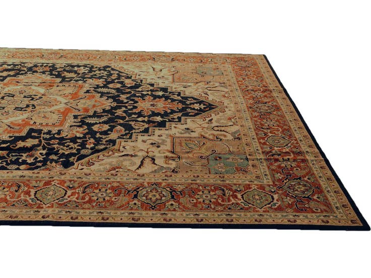 Detail image of 10' 1 x 13' 10 Hand Knotted Ziegler Rug