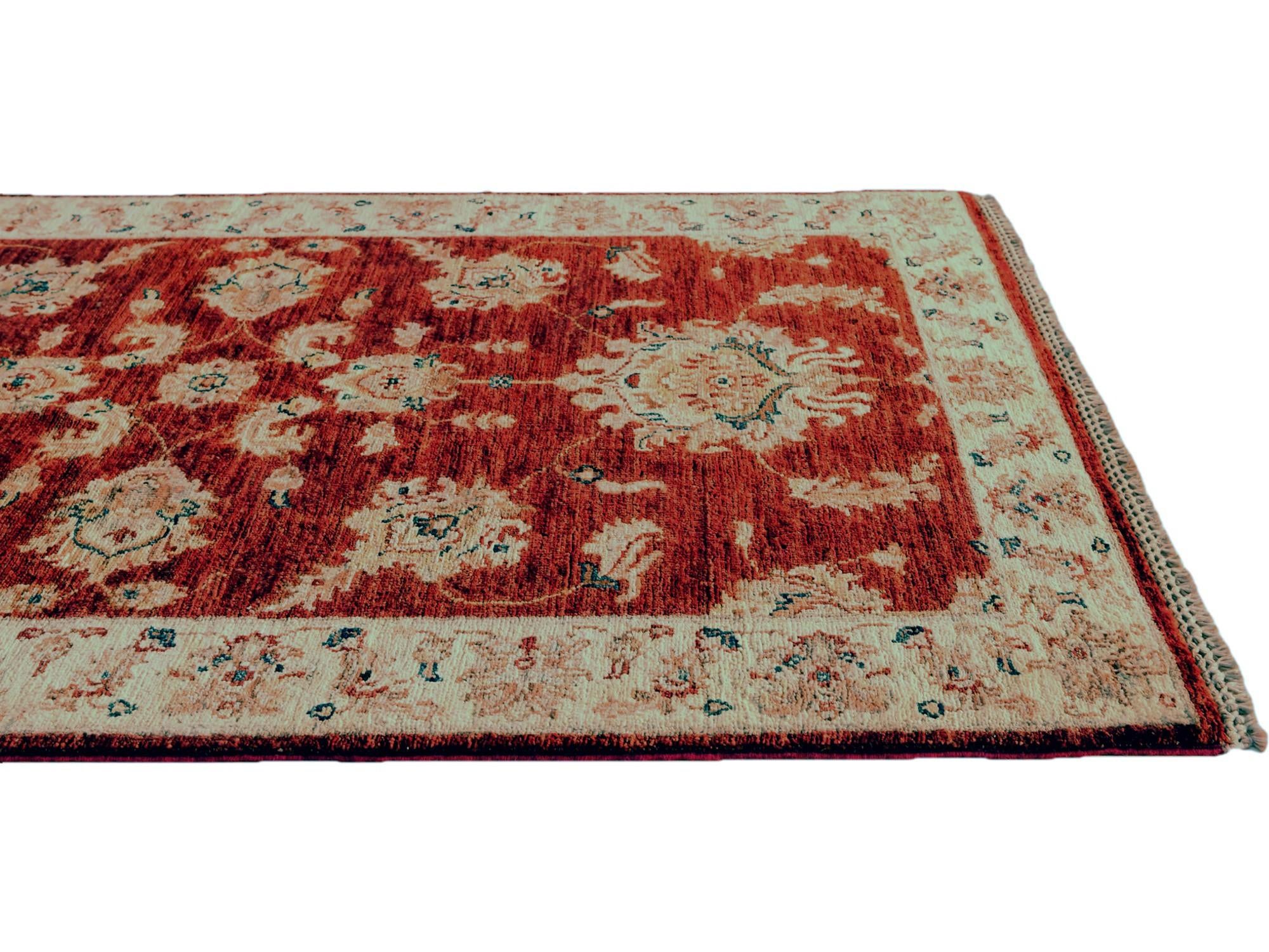 3' 1 x 4' 9 Hand Knotted Ziegler Rug