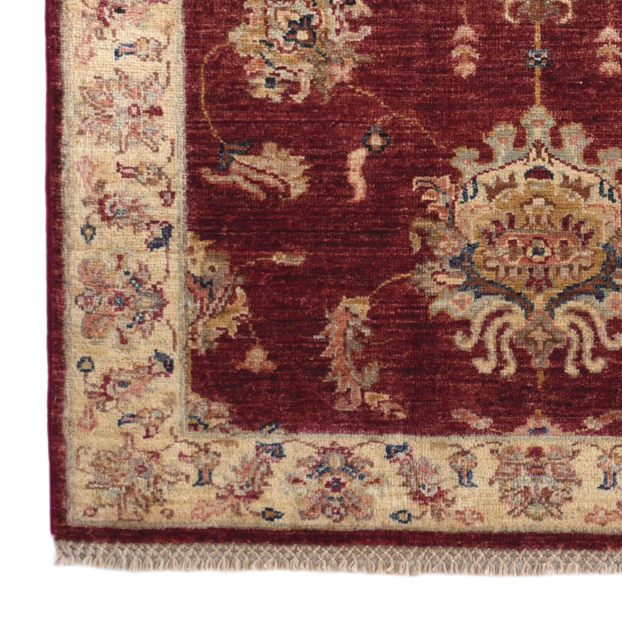 3' 1 x 4' 9 Hand Knotted Ziegler Rug
