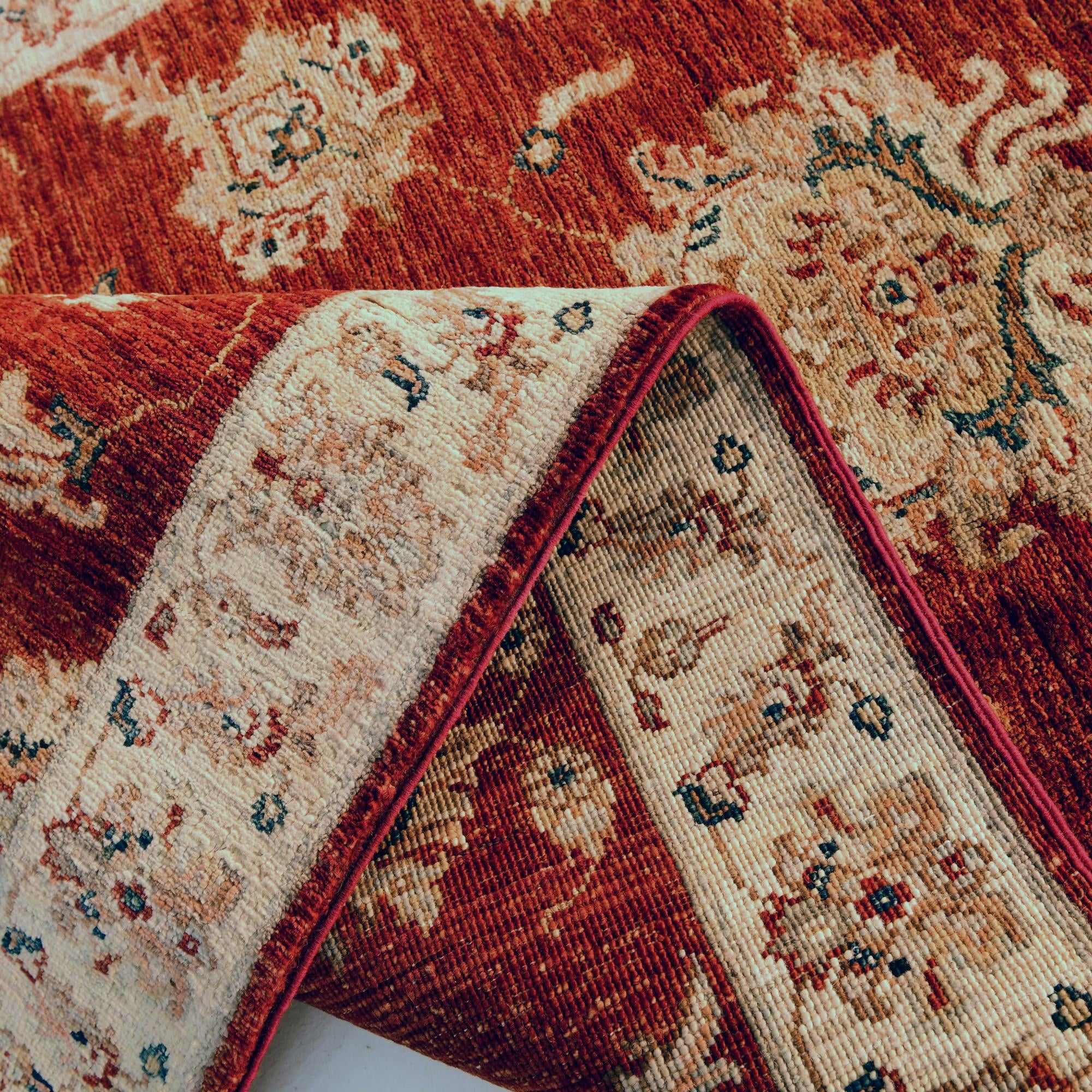 3' 1 x 4' 9 Hand Knotted Ziegler Rug