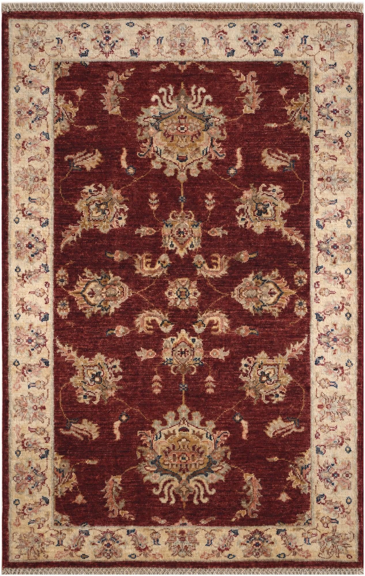 3' 1 x 4' 9 Hand Knotted Ziegler Rug