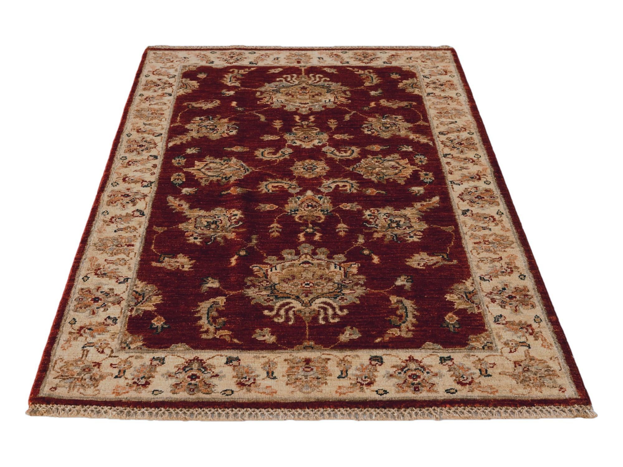 90cm x 150cm Hand Knotted Ziegler Rug