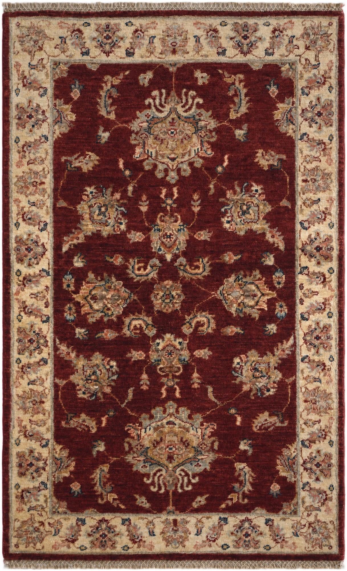 3' x 4' 10 Hand Knotted Ziegler Rug