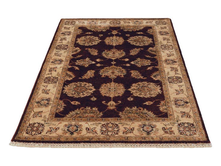 Detail image of 3' 1 x 5' Hand Knotted Ziegler Rug