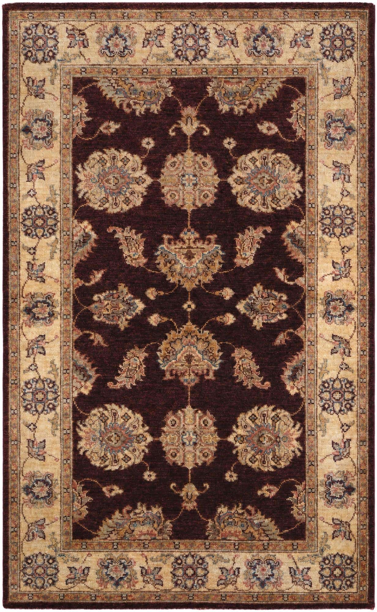 3' 1 x 5' Hand Knotted Ziegler Rug