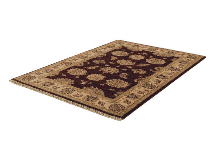 3' 4 x 4' 9 Hand Knotted Ziegler Rug