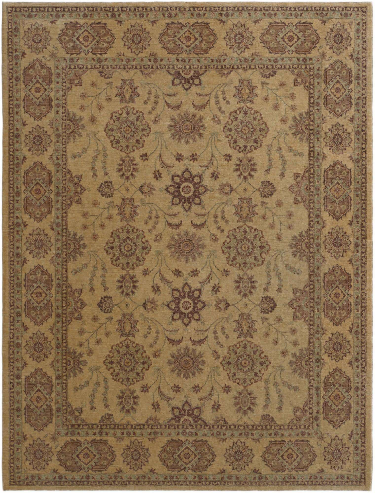 9' x 11' 11 Hand Knotted Ziegler Rug