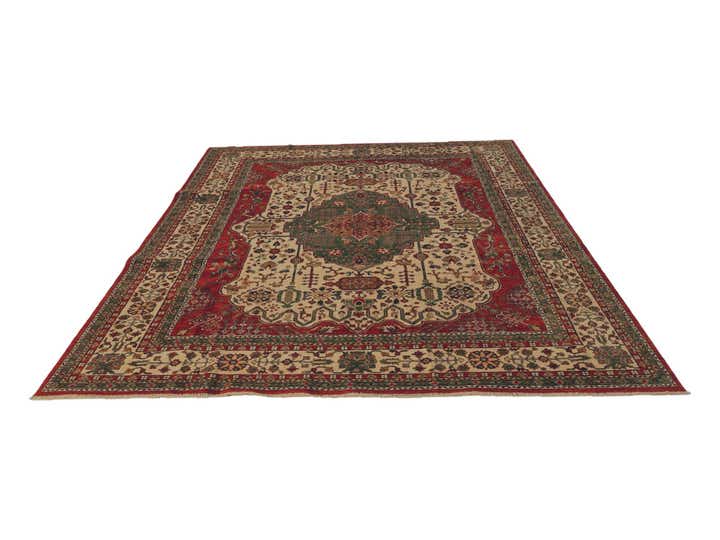 9' x 12' 4 Hand Knotted Ziegler Rug