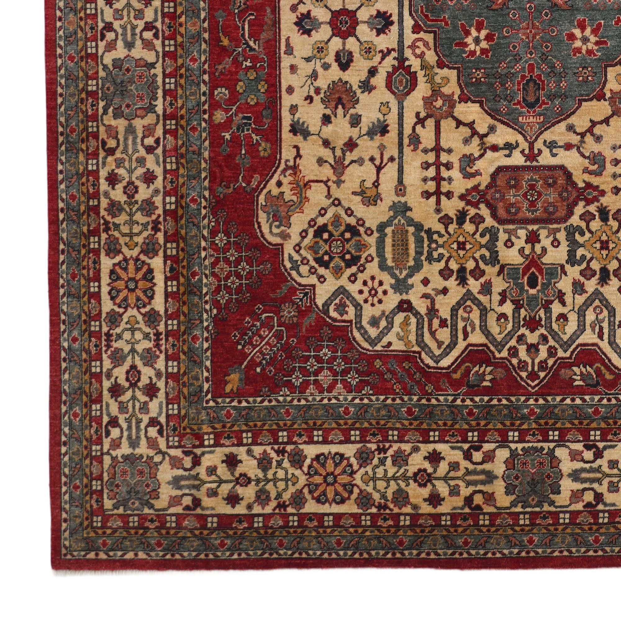 275cm x 375cm Hand Knotted Ziegler Rug