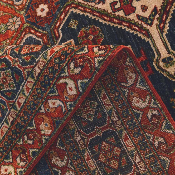 Detail image of 8' x 9' 9 Hand Knotted Ziegler Rug