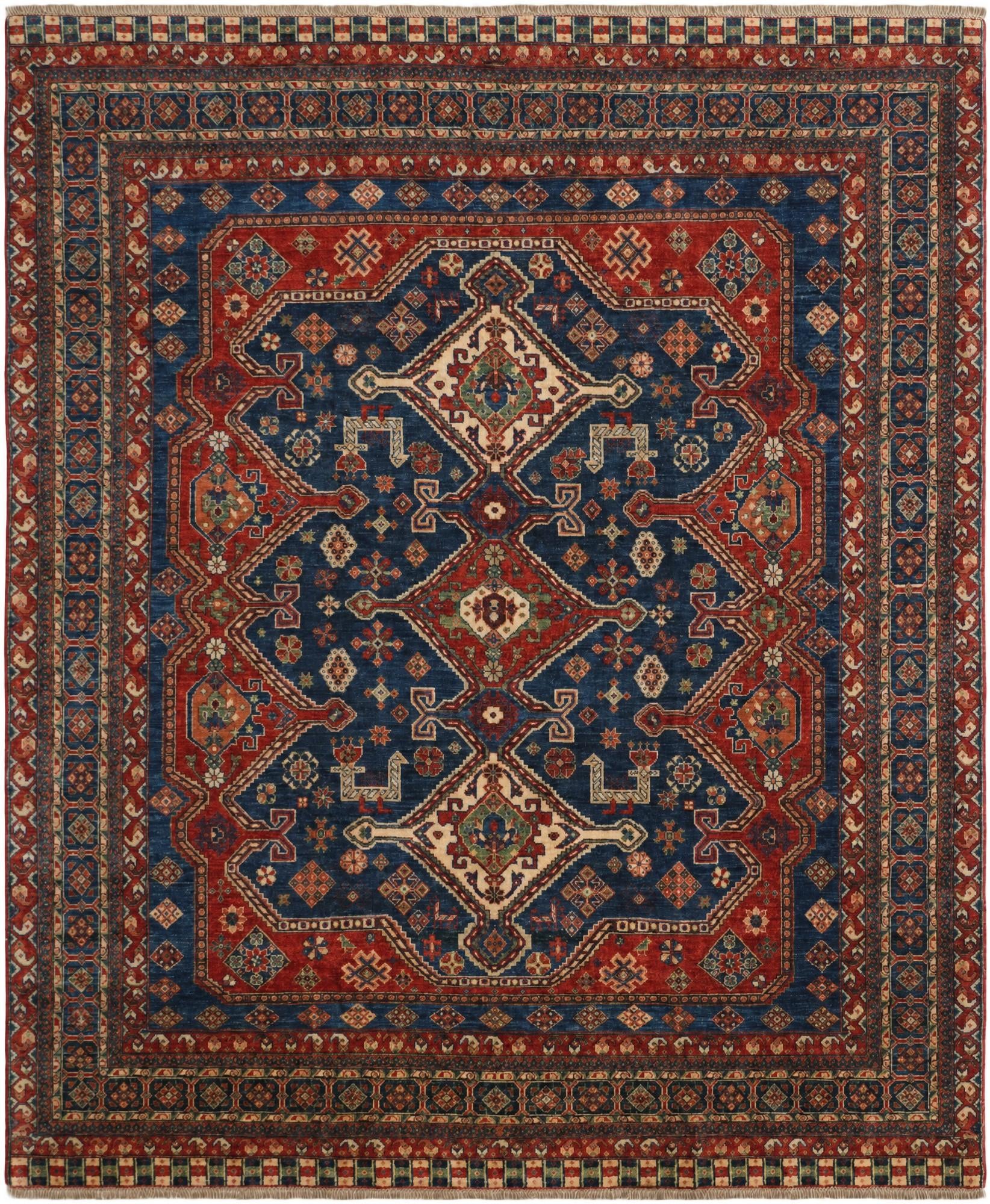 8' x 9' 9 Hand Knotted Ziegler Rug