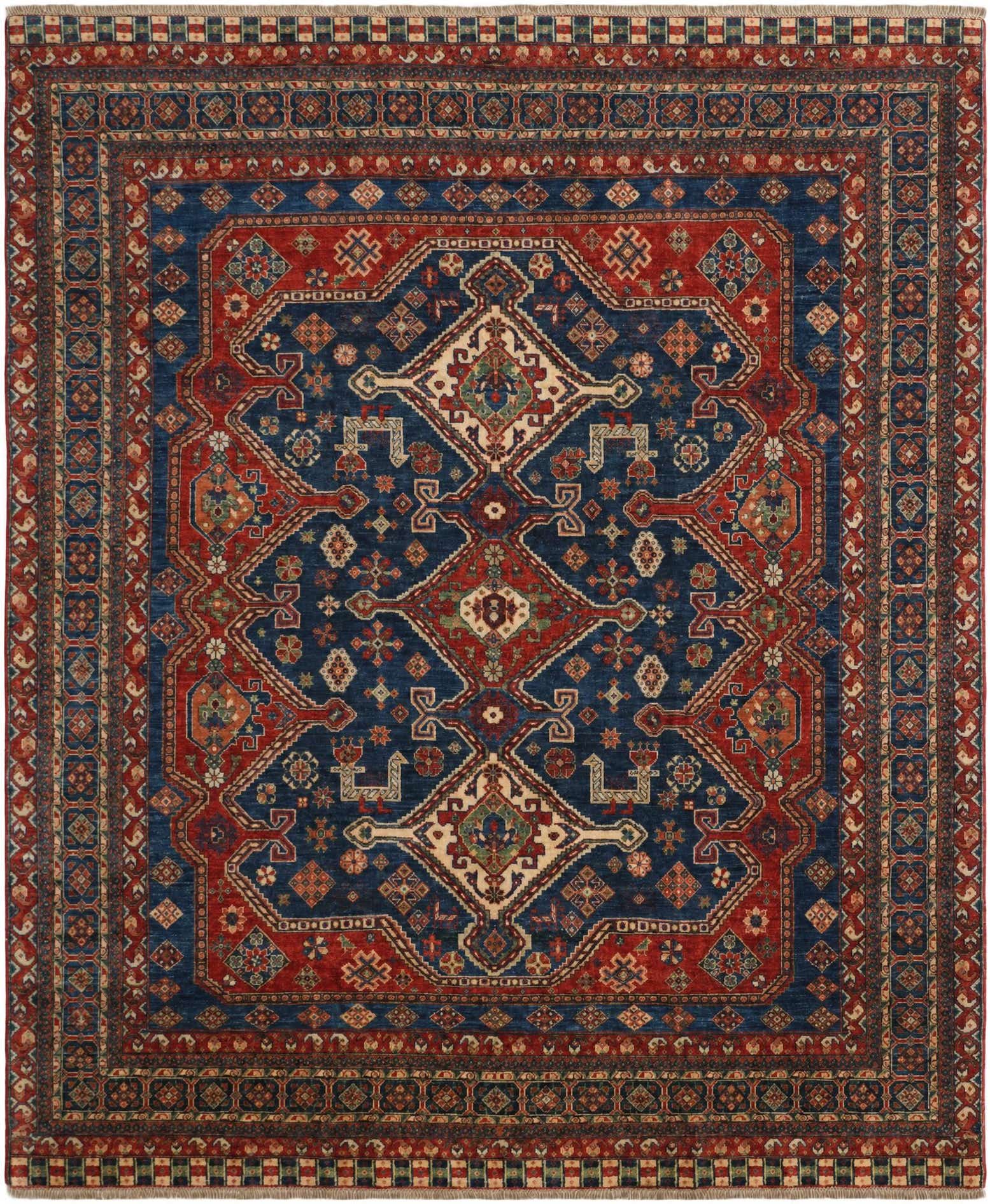 8' x 9' 9 Hand Knotted Ziegler Rug