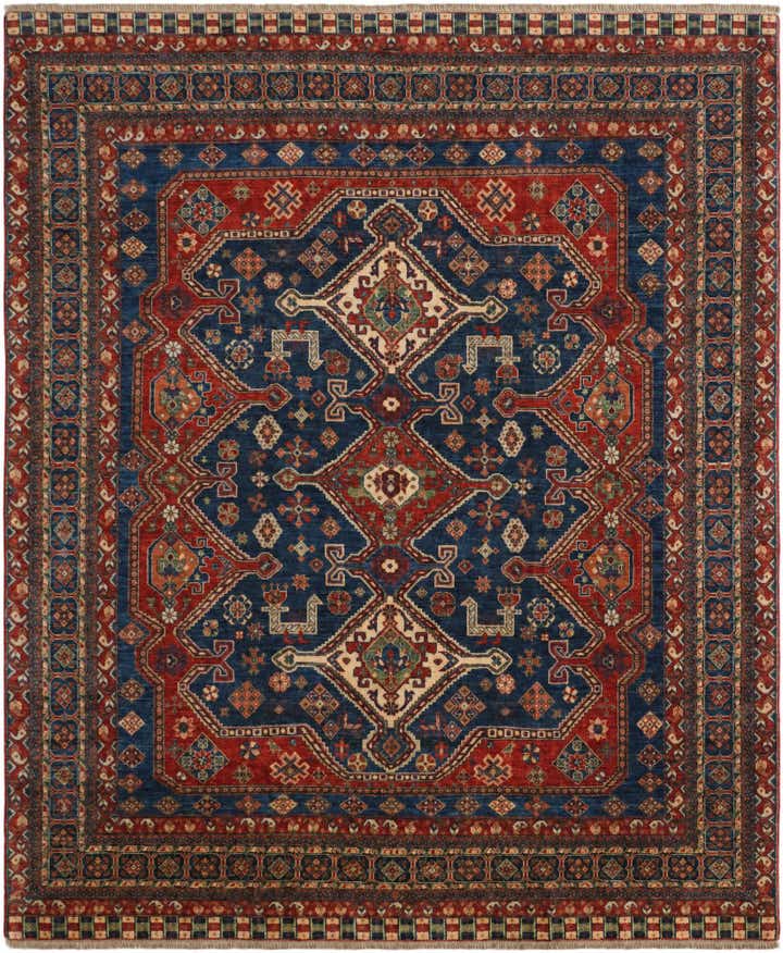 8' x 9' 9 Hand Knotted Ziegler Rug