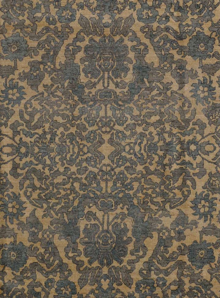 8' x 10' 10 Hand Knotted Ziegler Rug