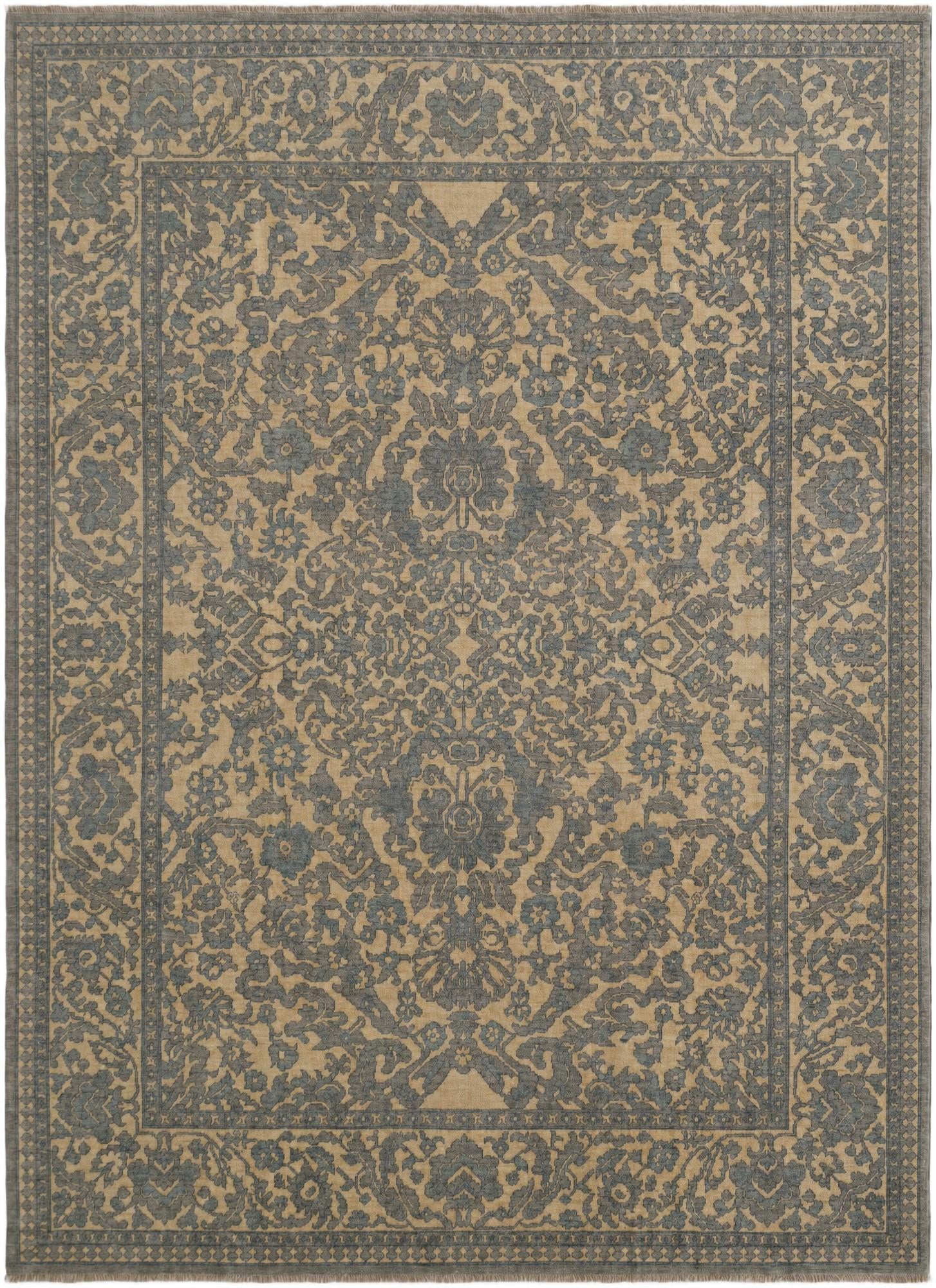 8' x 10' 10 Hand Knotted Ziegler Rug