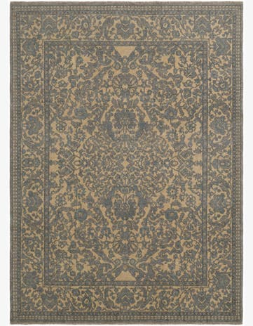 8' x 10' 10 Hand Knotted Ziegler Rug