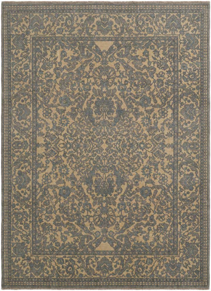 8' x 10' 10 Hand Knotted Ziegler Rug