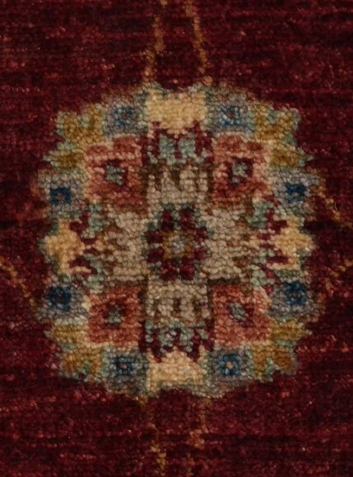 Detail image of 2' 7 x 4' 1 Hand Knotted Ziegler Rug
