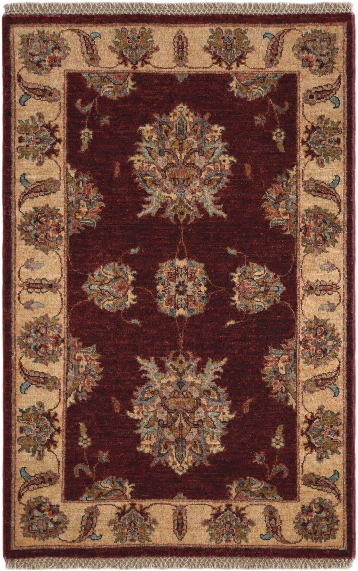 2' 7 x 4' 1 Hand Knotted Ziegler Rug