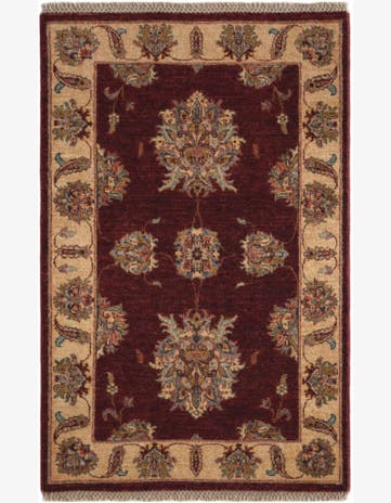 2' 7 x 4' 1 Hand Knotted Ziegler Rug