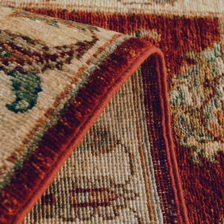 Detail image of 2' 7 x 4' 2 Hand Knotted Ziegler Rug