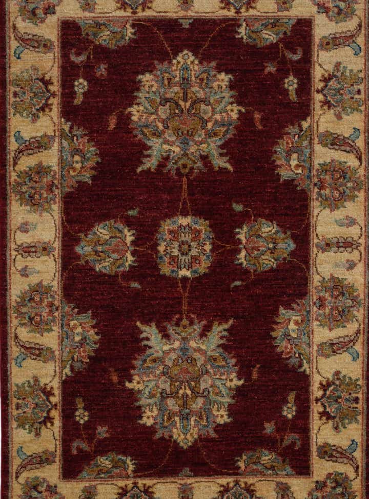 2' 7 x 4' 2 Hand Knotted Ziegler Rug