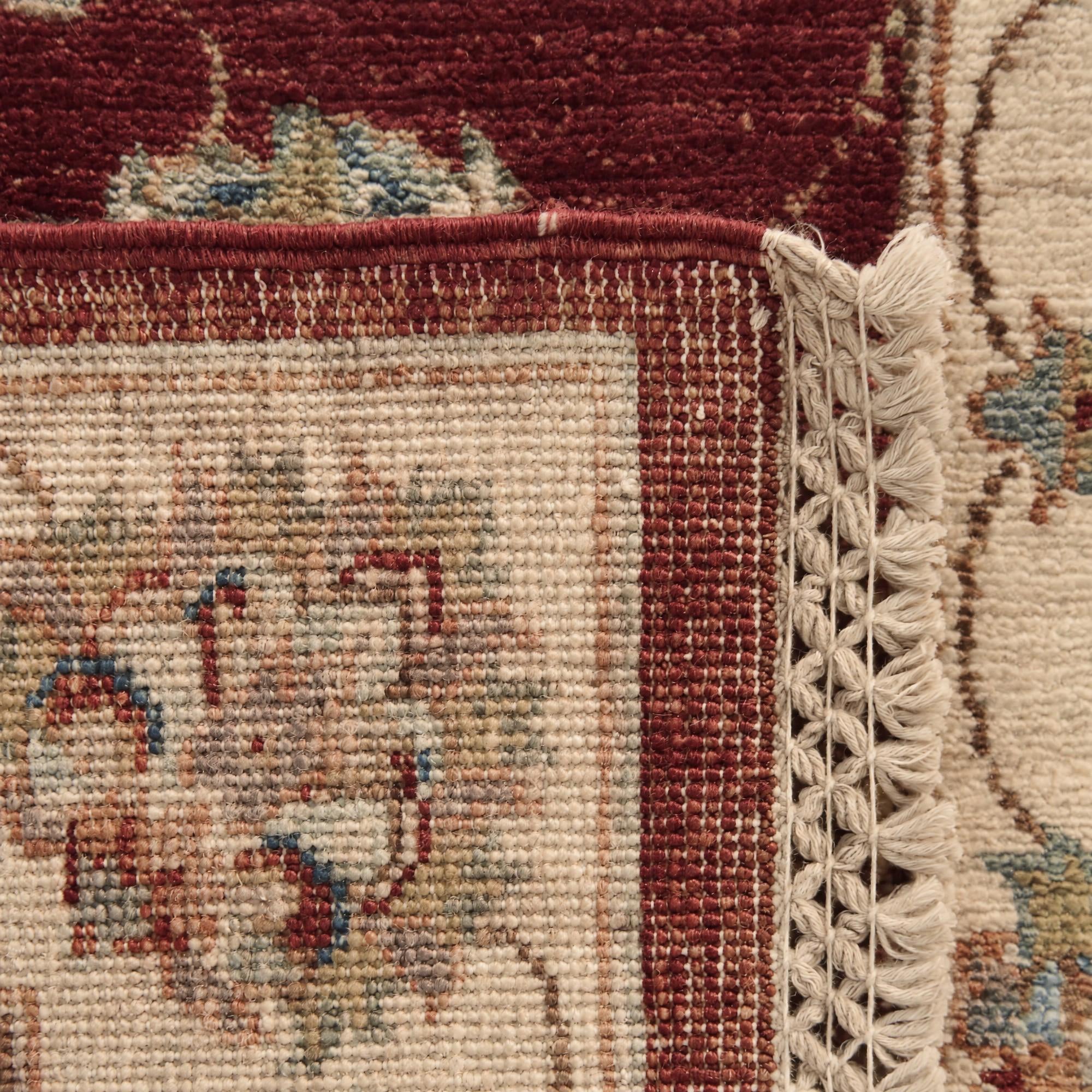 80cm x 125cm Hand Knotted Ziegler Rug