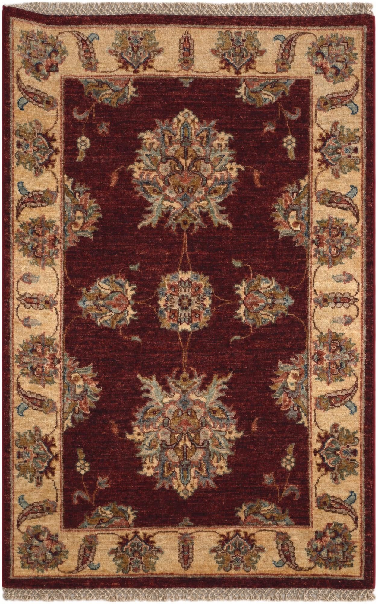 2' 7 x 4' 2 Hand Knotted Ziegler Rug